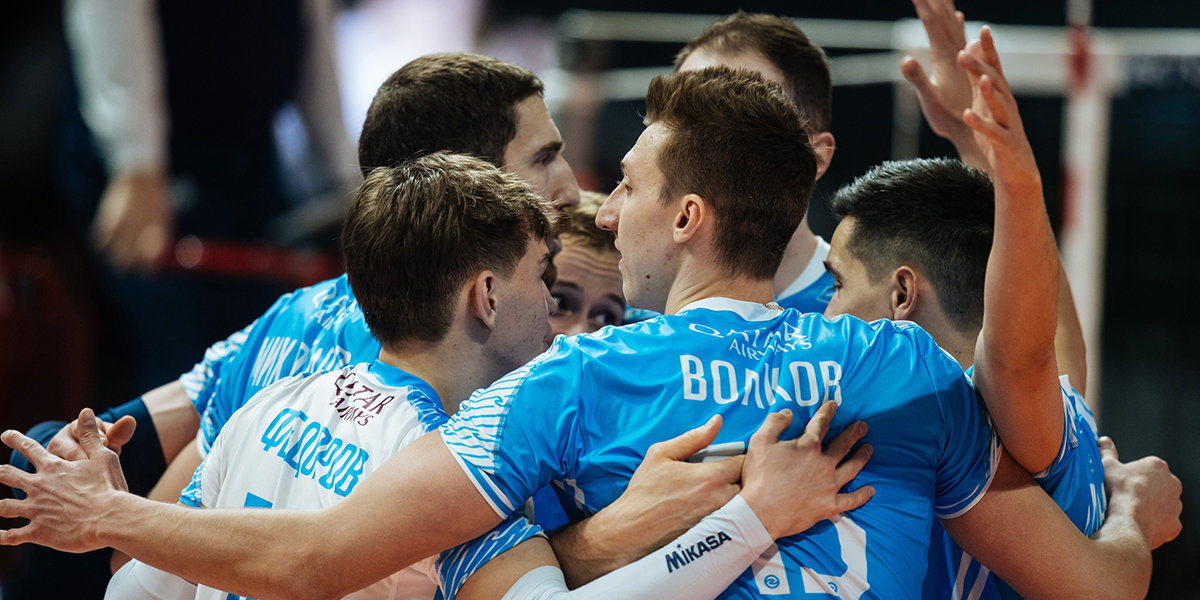 Волейболисты казанского «Зенита» увеличили преимущество в финальной серии ЧР, победив московское «Динамо» во втором матче0
