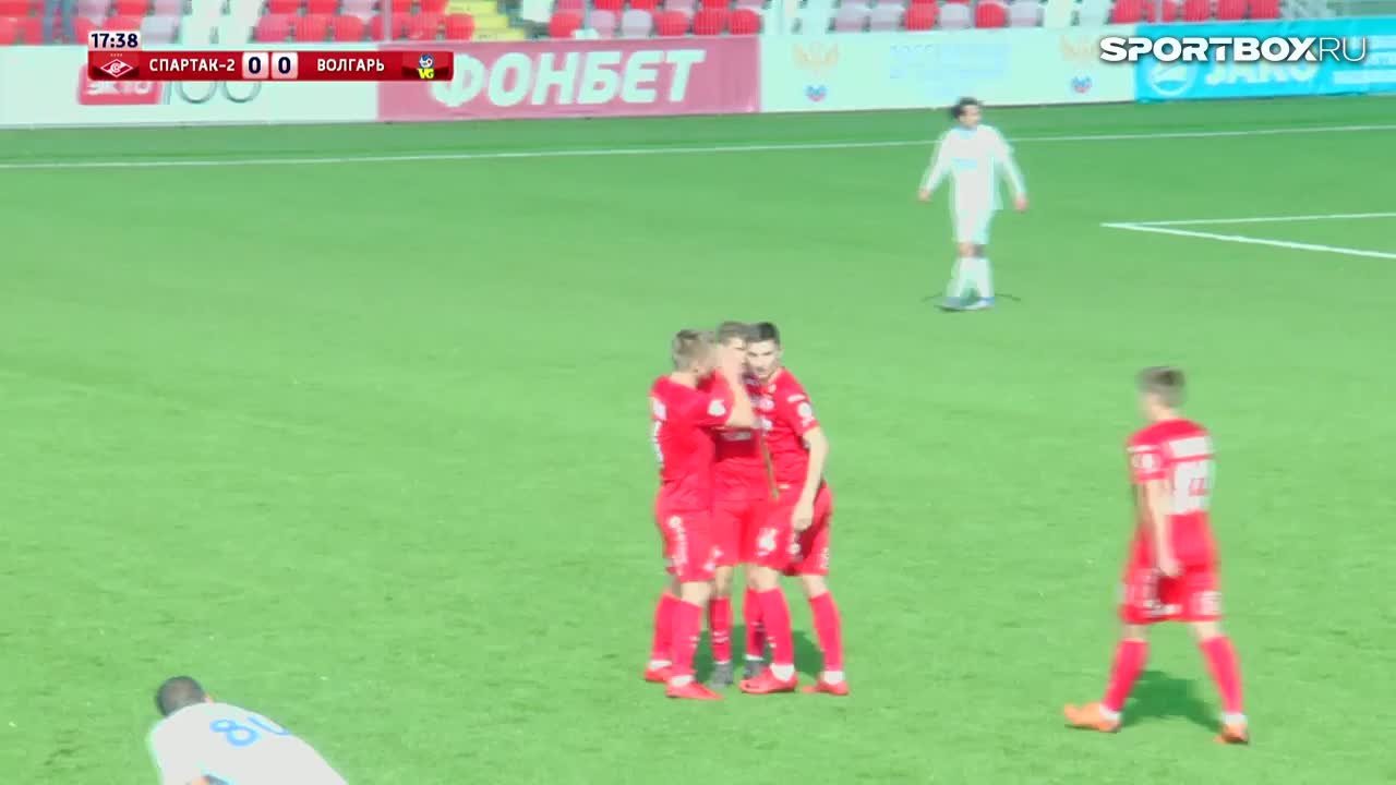 Спартак-2 - Волгарь. 1:0. Александр Ломовицкий