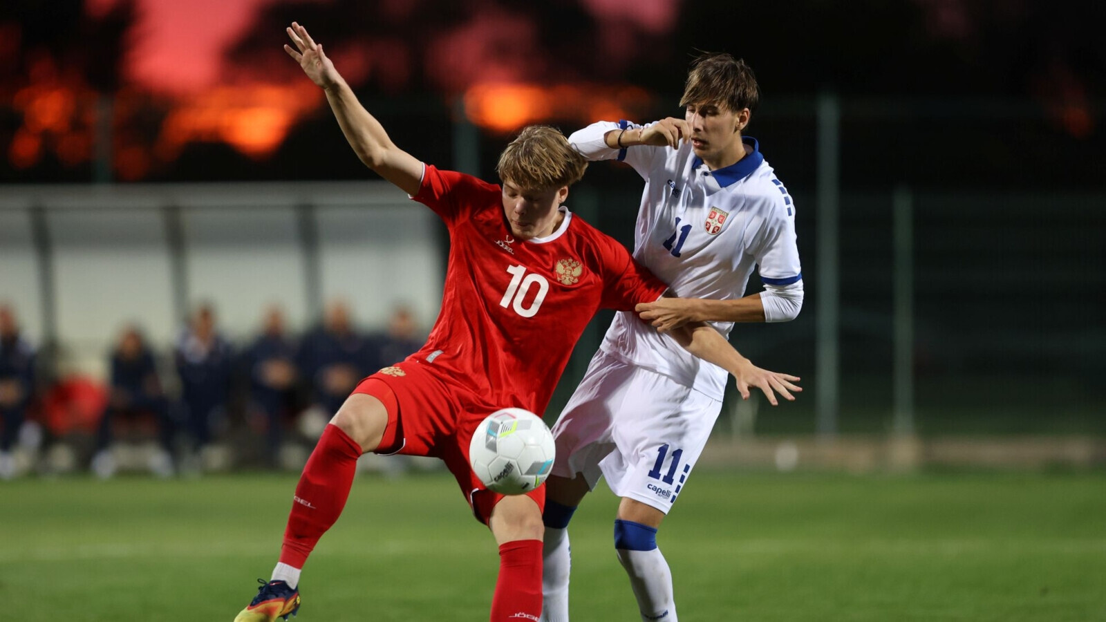 Юношеская сборная России разгромила команду Сербии в товарищеском матче