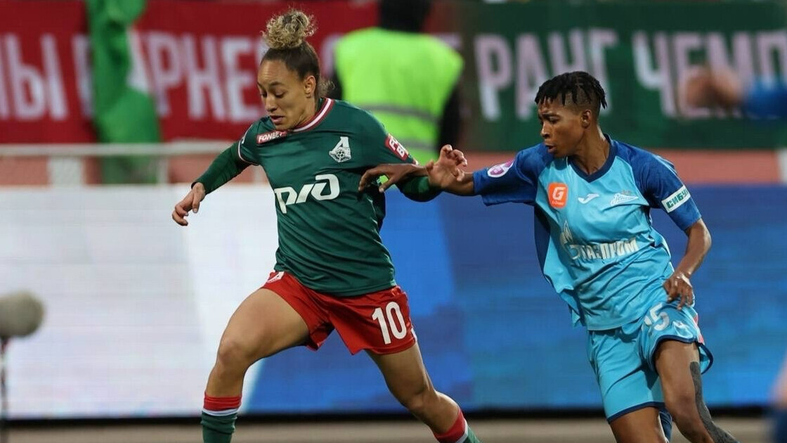 «Зенит» и «Локомотив» сыграли вничью в женской футбольной Суперлиге