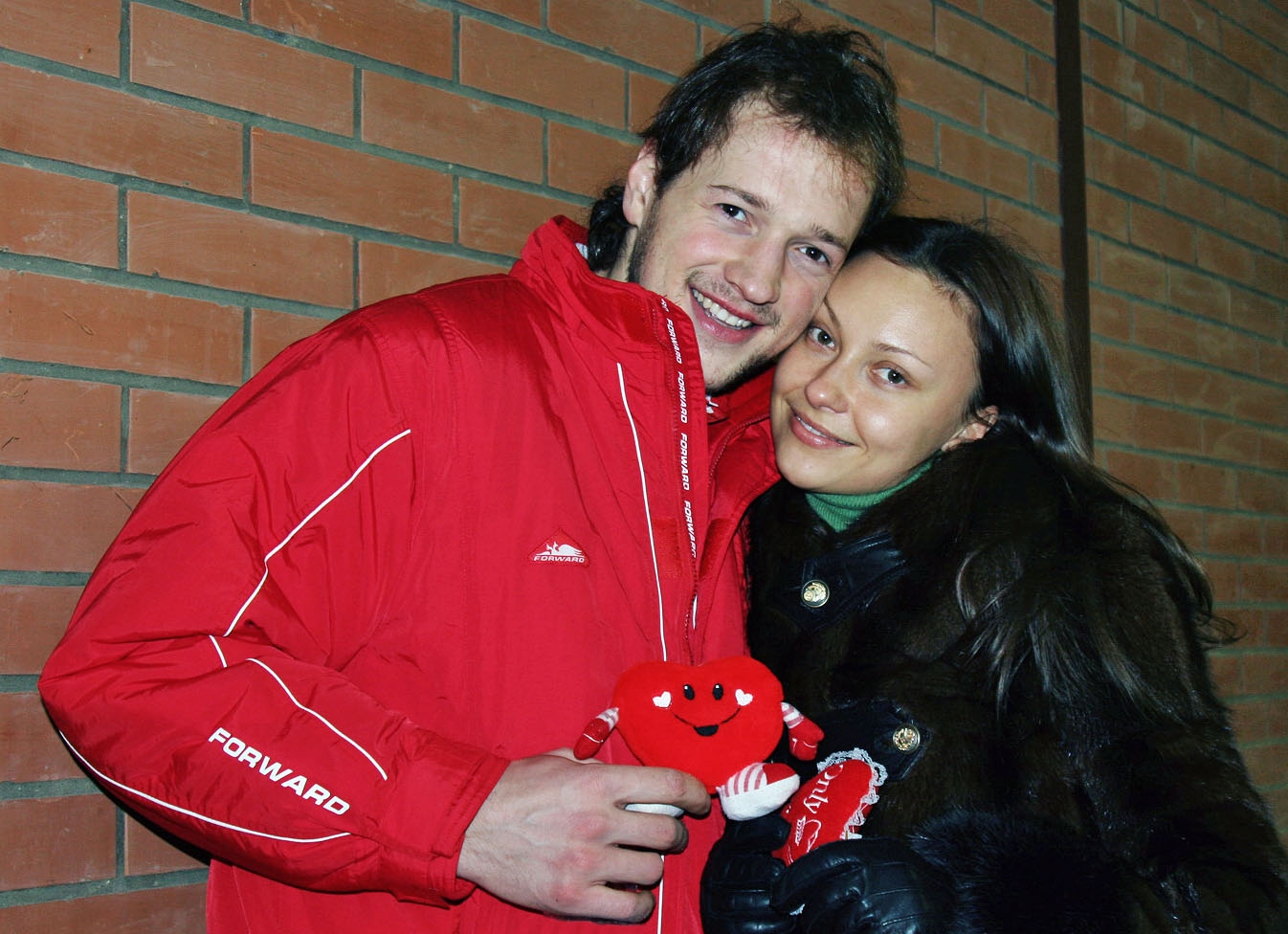 Илья Никулин с женой