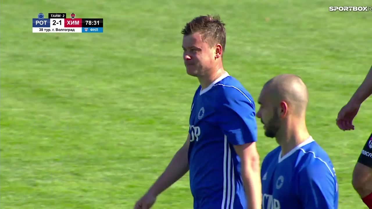 Ротор-Волгоград - Химки. 3:1. Сергей Кузнецов