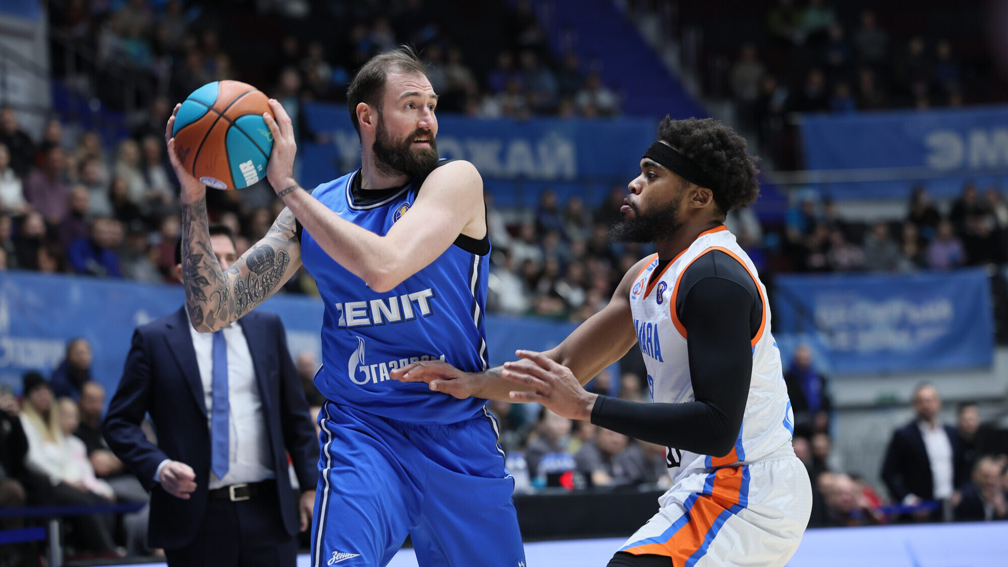 Баскетболисты «Зенита» победили «Самару» в матче Единой лиги ВТБ
