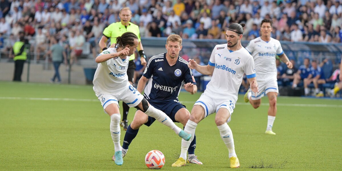 «Против «Оренбурга» не получилось абсолютно все» — защитник «Динамо» Сазонов «Против «Оренбурга» не получилось абсолютно все» — защитник «Динамо» Сазонов