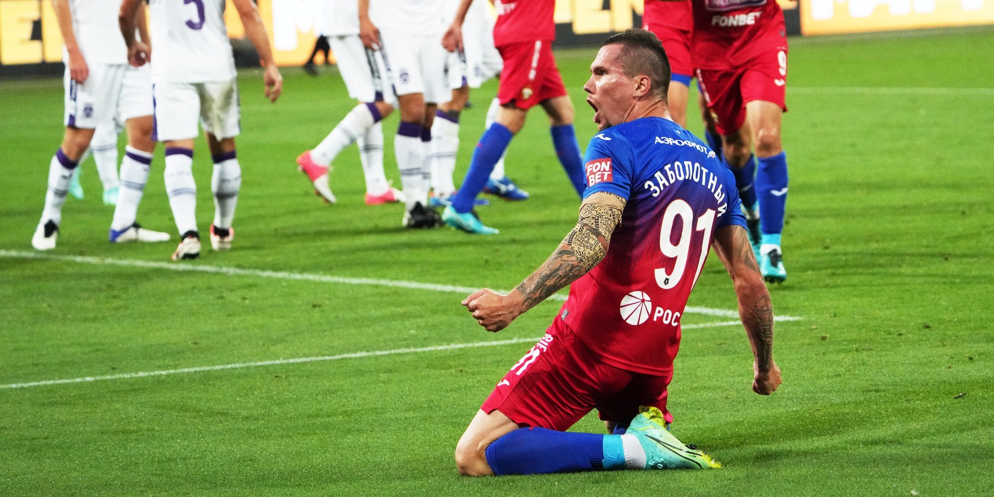 ЦСКА обыграл «Уфу» в дебютном матче Березуцкого. Заболотный забил первый мяч за армейцев