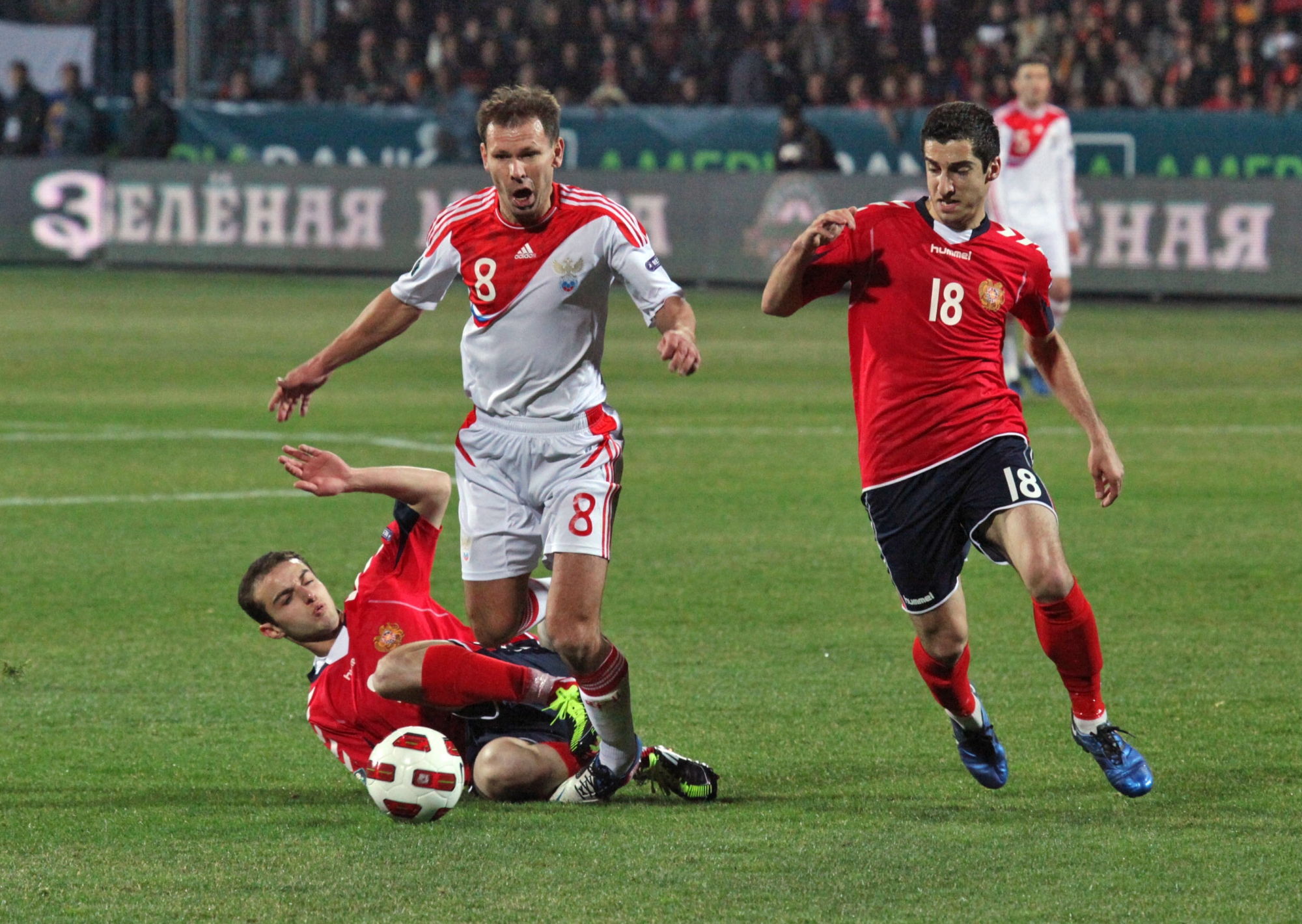 Россия — Армения — 0:0