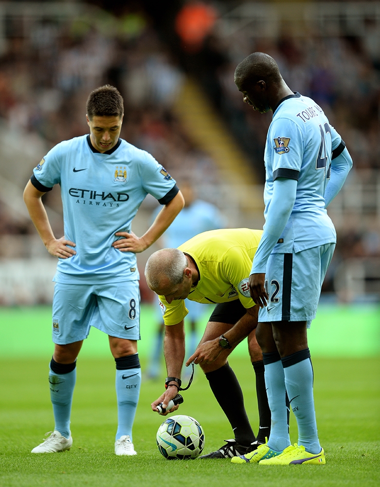 Referee Martin Atkinson